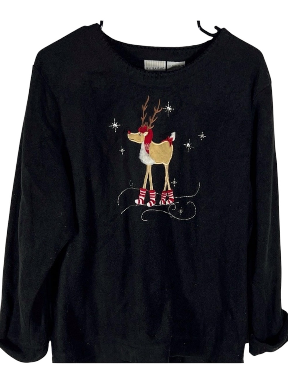 White Stag Reindeer Sweater Size XL